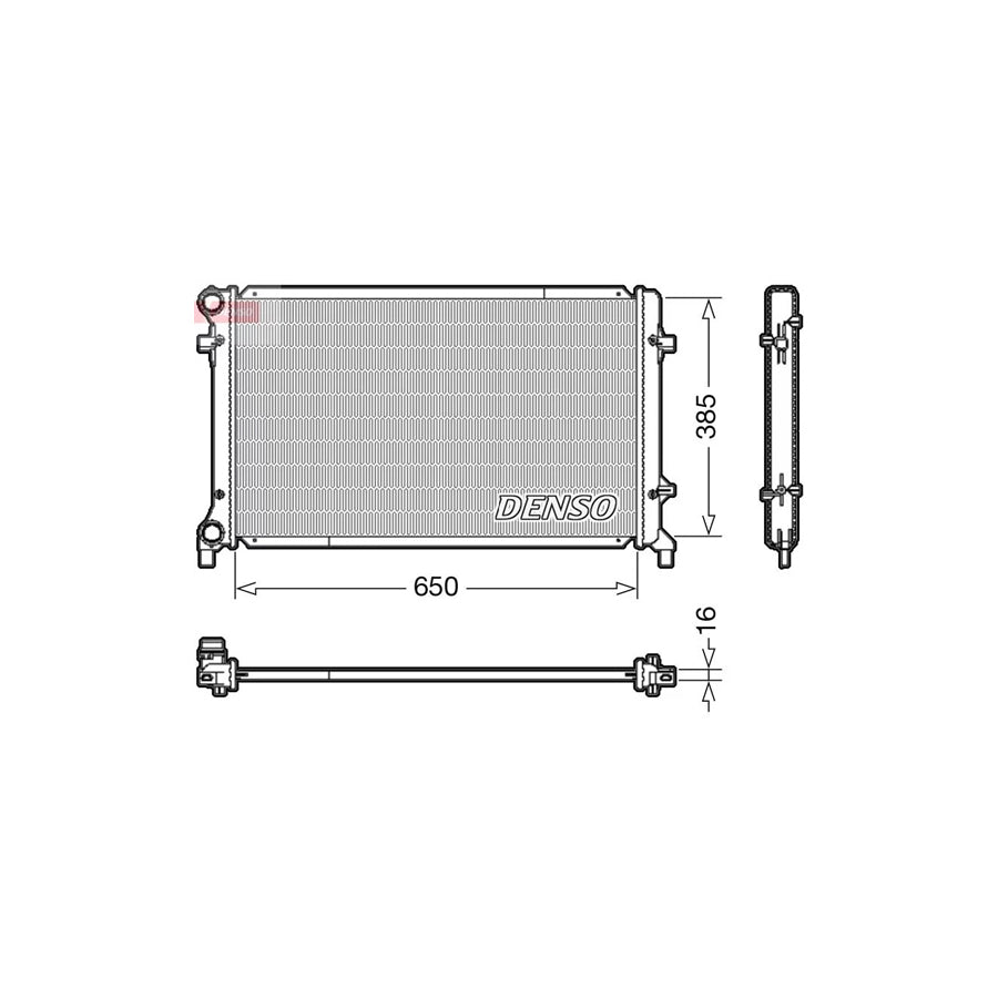 Denso DRM02014 Drm02014 Engine Radiator | ML Performance UK