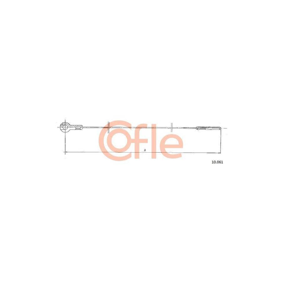 Cofle Bh.Re018 Brake Hose