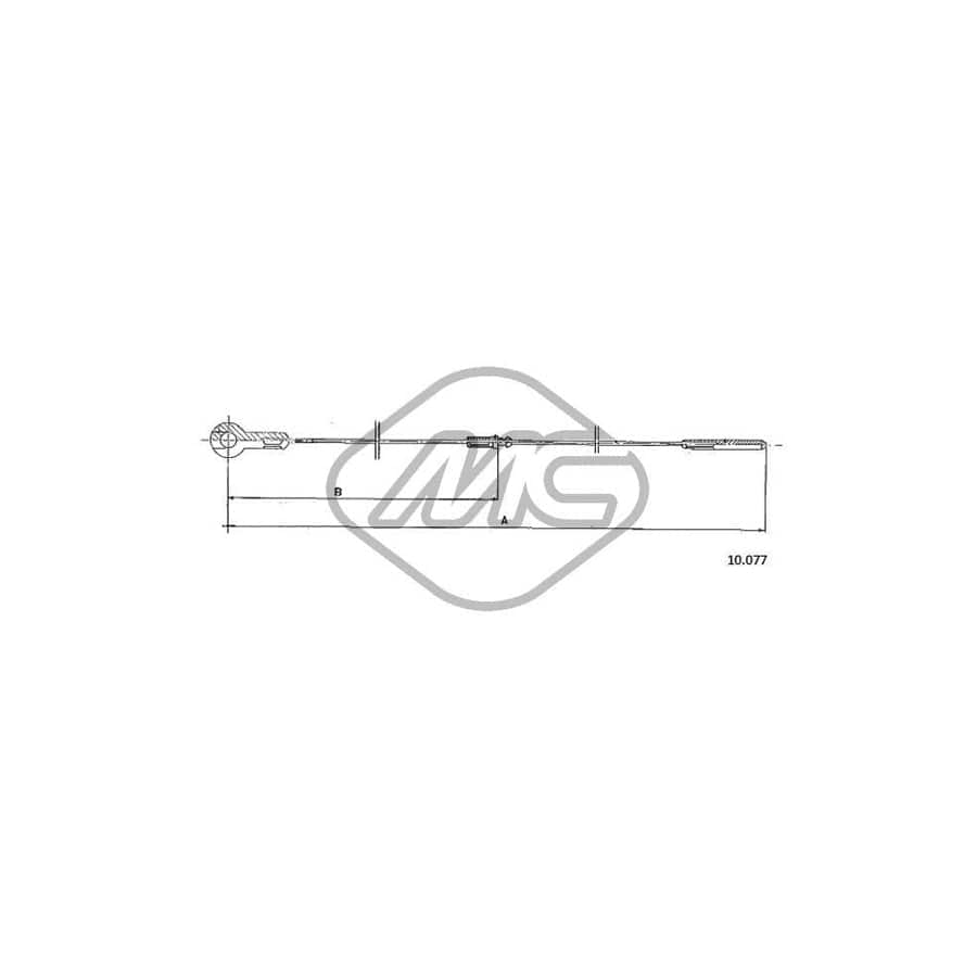 Metalcaucho 83805 Throttle Cable for VW TRANSPORTER | ML Performance UK Car Parts