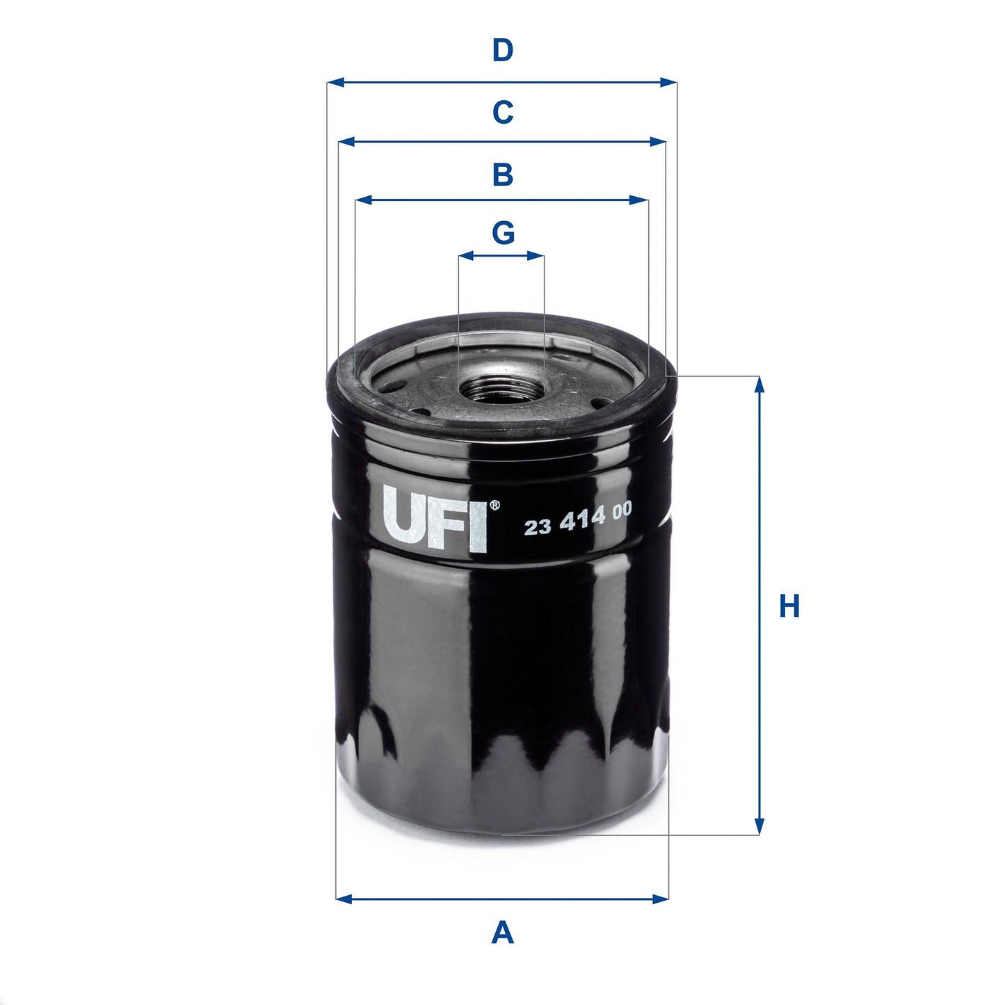 UFI 23.414.00 Oil Filter