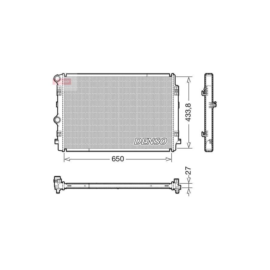 Denso DRM02044 Drm02044 Engine Radiator | ML Performance UK