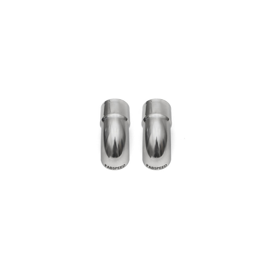 Fabspeed Porsche Competition Slip-On Turndown Tips (2.375" / 60.3 mm ID) - Fabspeed Exhausts Only | ML Performance UK