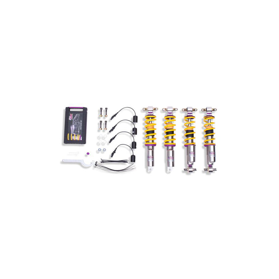 KW 35261025 Chevrolet Corvette C7 Variant 3 Coilover Kit - With EDC Delete 1  | ML Performance UK Car Parts