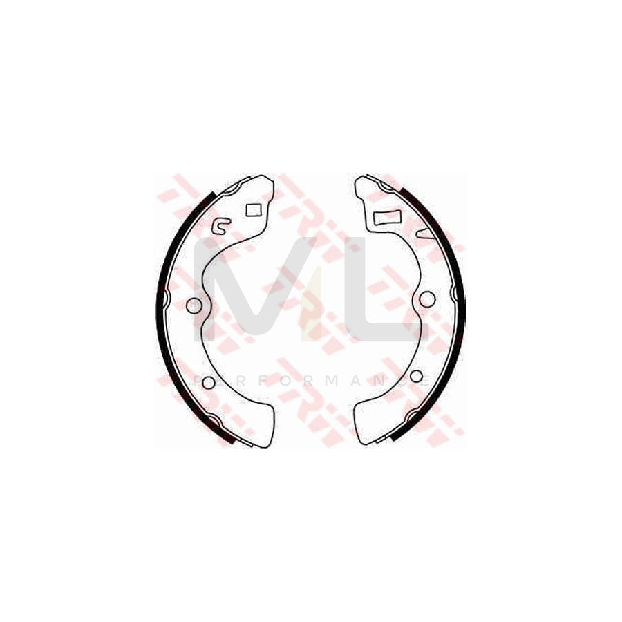 TRW GS8194 Brake Shoe Set | ML Performance Car Parts