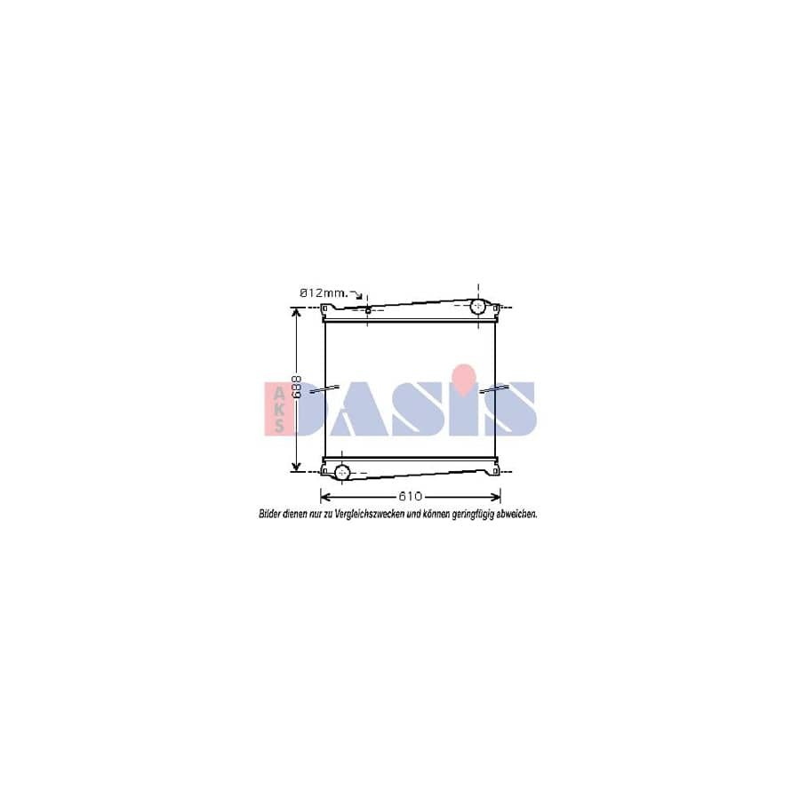 AKS Dasis 262060N Air Conditioning Condenser | ML Performance UK