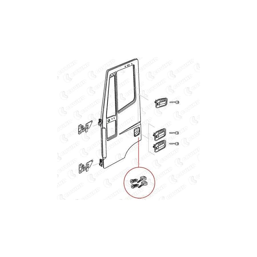 Covind 060/158 Door Lock | ML Performance UK