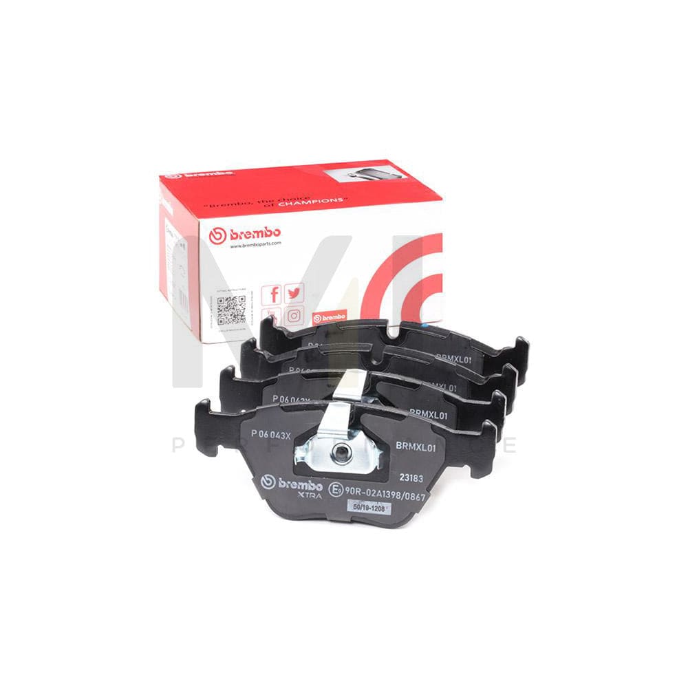 Brembo P 06 043X Brake Pad Set Prepared For Wear Indicator | ML Performance Car Parts