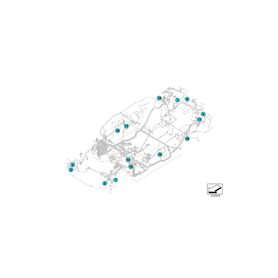 Genuine BMW 61136824832 F40 Socket Housing 3 POL. KOD B. (Inc. 120dX, 118d & 116d) | ML Performance UK