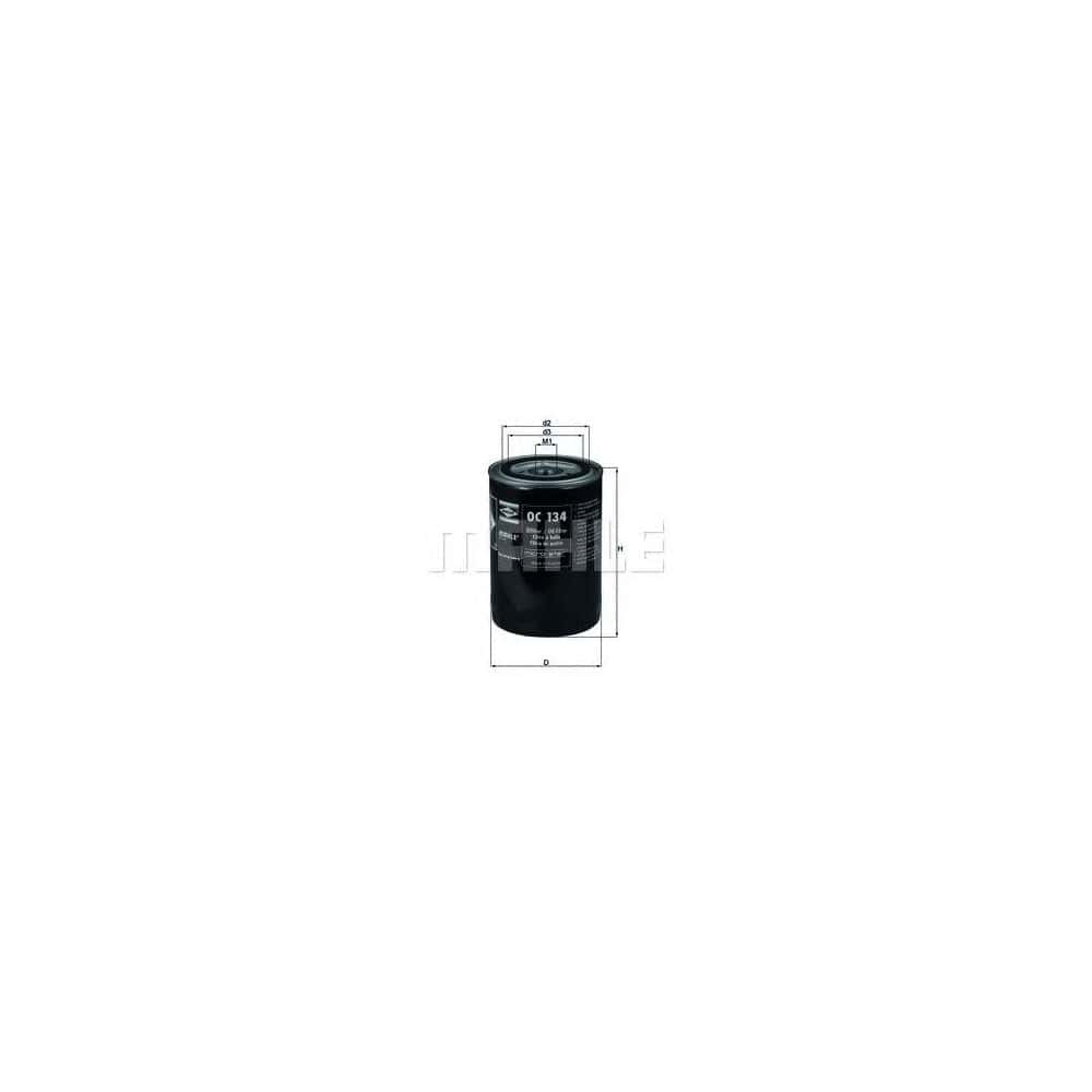 MAHLE ORIGINAL OC 134 Oil Filter Spin-on Filter | ML Performance Car Parts