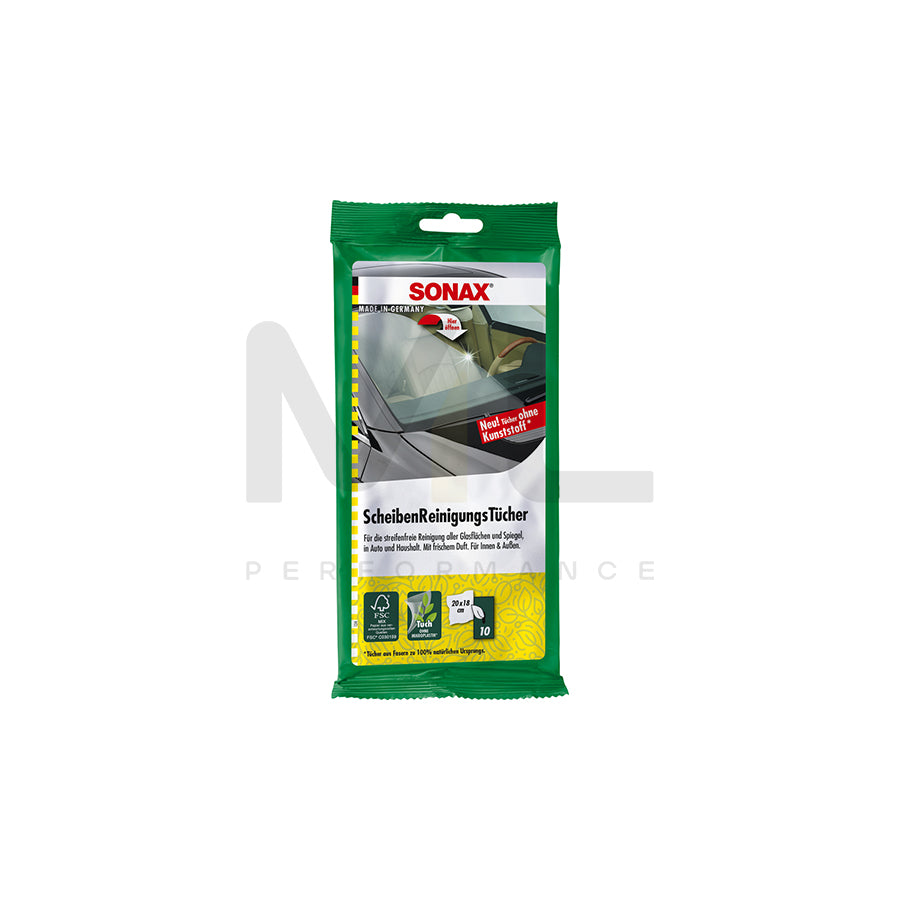 Sonax Glass Cleaning Wipes 10pcs. | ML Performance Car Care