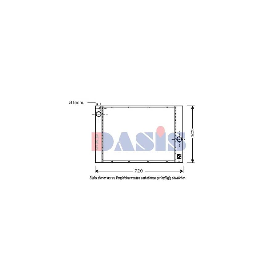 AKS Dasis 051007N Engine Radiator For BMW 5 Series | ML Performance UK