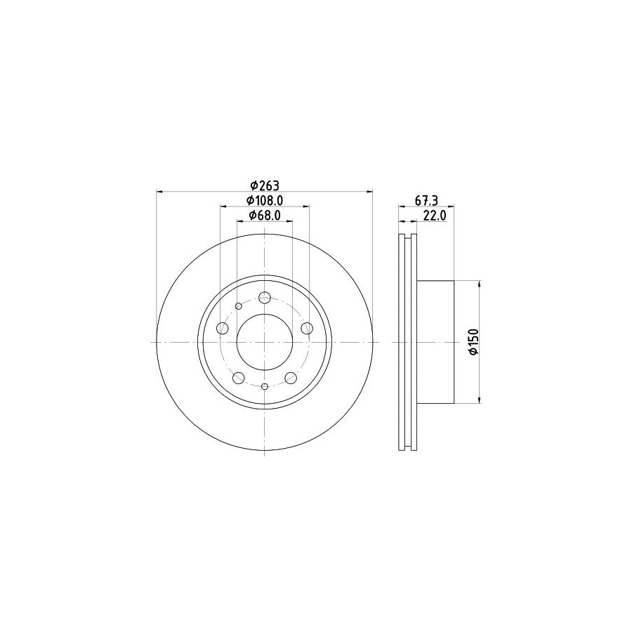 Hella 8FH 351 313-191 Heater Matrix