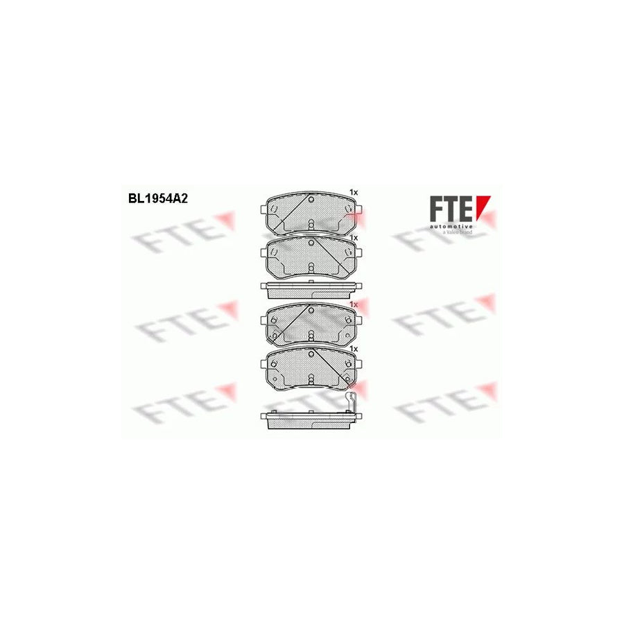 Fte BL1954A2 Brake Pad Set | ML Performance UK Car Parts