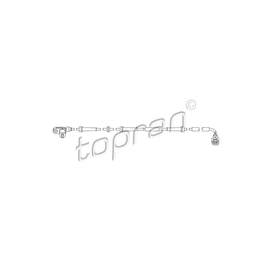 TOPRAN 110 491 ABS Sensor | ML Performance UK Car Parts