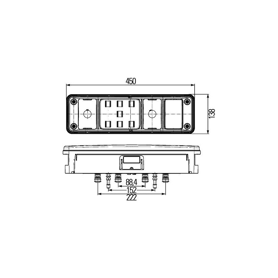 Hella 2VP 340 961-431 Combination Rearlight