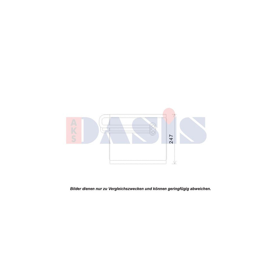 AKS Dasis 820398N Air Conditioning Evaporator | ML Performance UK