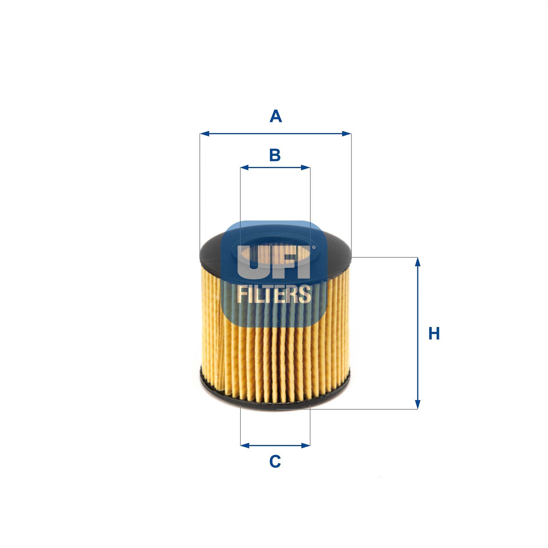 UFI 25.116.00 Oil Filter