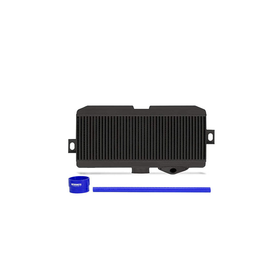 Mishimoto MMTMIC-STI-08BKBL Subaru 08-15 WRX STi Top-Mount Intercooler Kit - Powder Coated Black & Blue Hoses