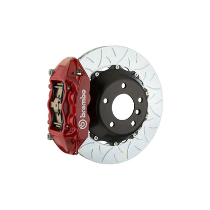 Brembo 2P3.9046A Genesis Hyundai Rear GT 4-Pistons Slotted Type 3 2-piece Big Brake Kit 380x28mm (Inc. G80, Genesis)