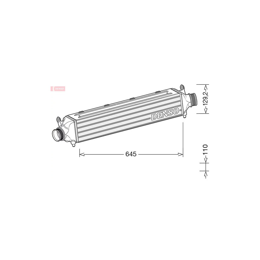 Denso DIT02037 Dit02037 Intercooler For Audi Q3 (8Ub, 8Ug) | ML Performance UK