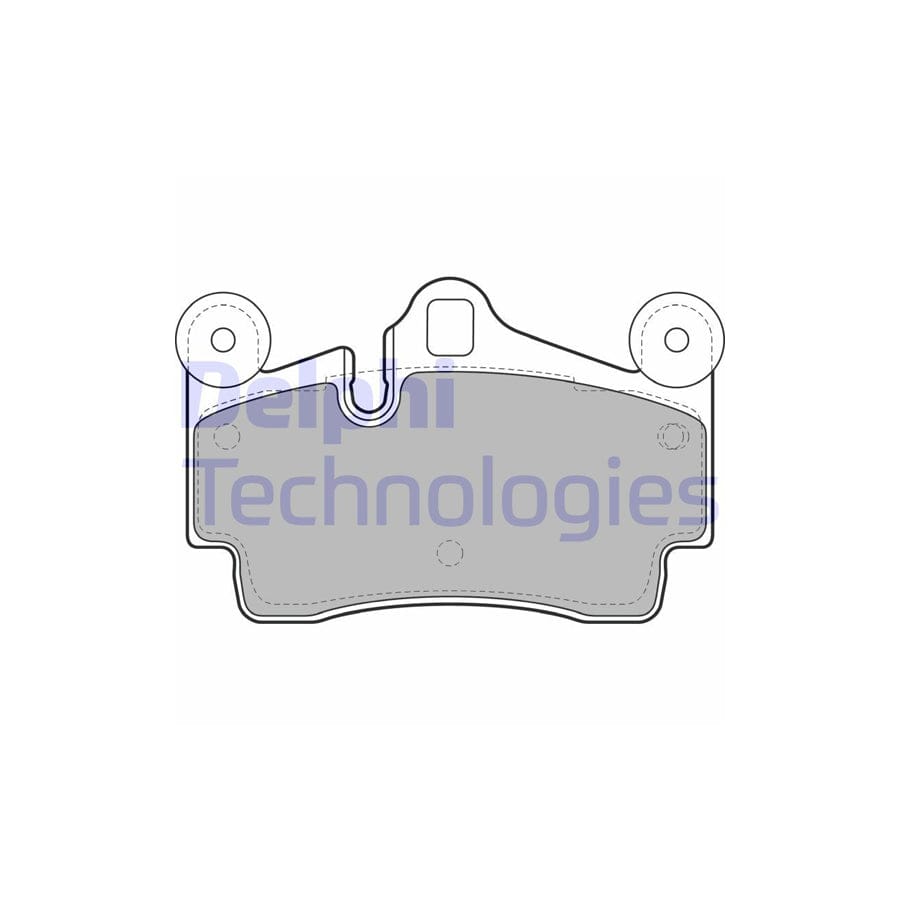 Delphi Lp1998 Brake Pad Set