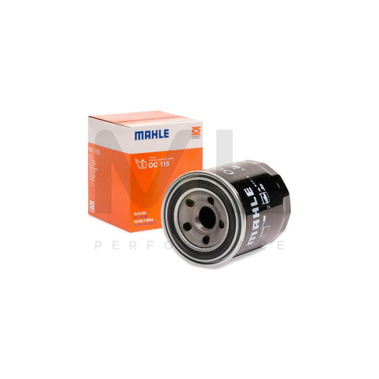 MAHLE ORIGINAL OC 115 Oil Filter Spin-on Filter, with one anti-return valve | ML Performance Car Parts