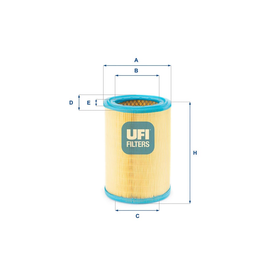 UFI 27.252.00 Air Filter | ML Performance UK Car Parts