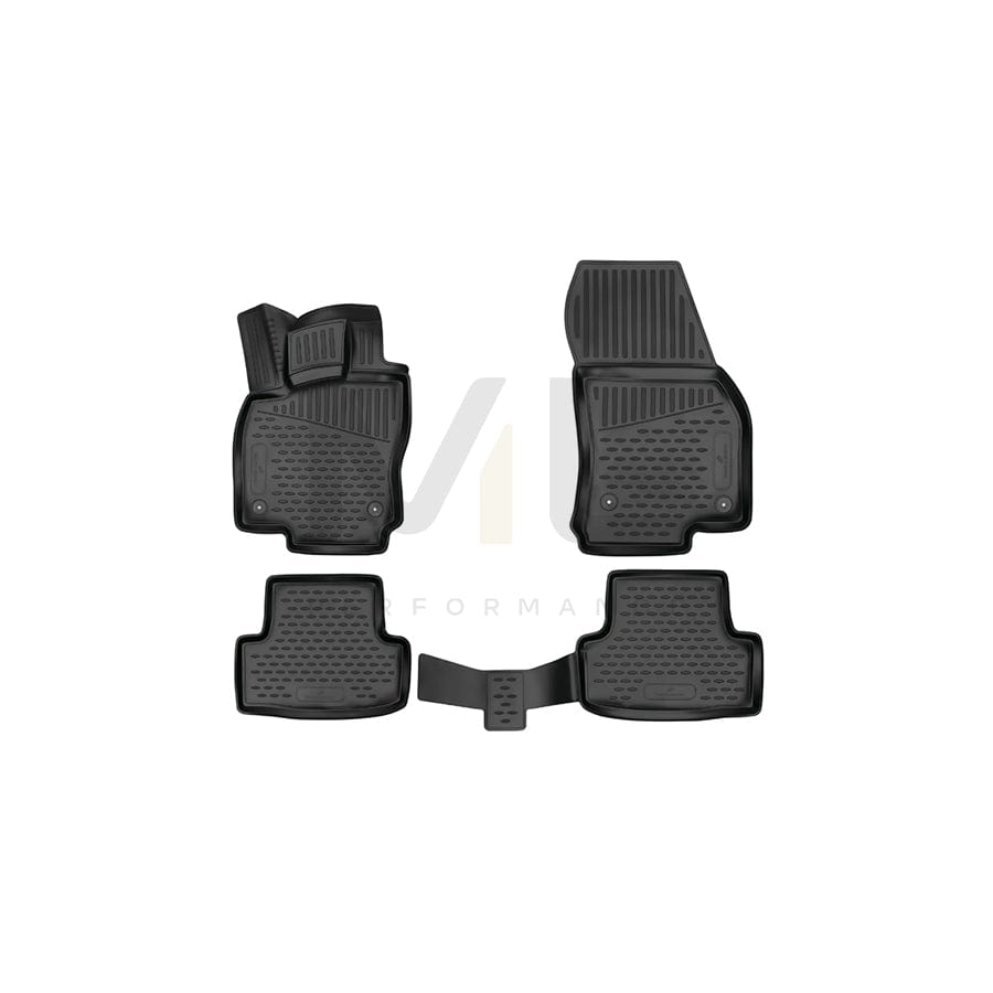 WALSER XTR 75054 Floor mat set Front and Rear | ML Performance Car Parts