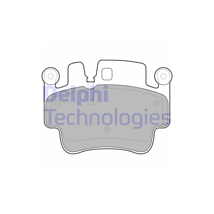 Delphi Lp1996 Brake Pad Set