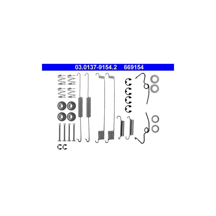 ATE 03.0137-9154.2 Accessory Kit, Brake Shoes for FORD TRANSIT | ML Performance UK Car Parts