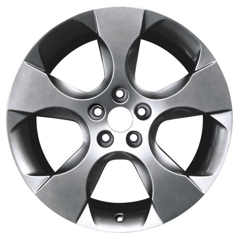 GENUINE FORD 2260876 GALAXY & S-MAX ALLOY WHEEL 18" 5-SPOKE DESIGN, MYSTIQUE SILVER | ML Performance UK