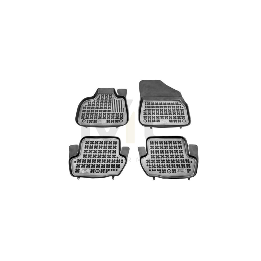 REZAW PLAST 201224 Floor mat set for CITROﾃ起 DS5 Hatchback Elastomer, Front and Rear, Black | ML Performance Car Parts