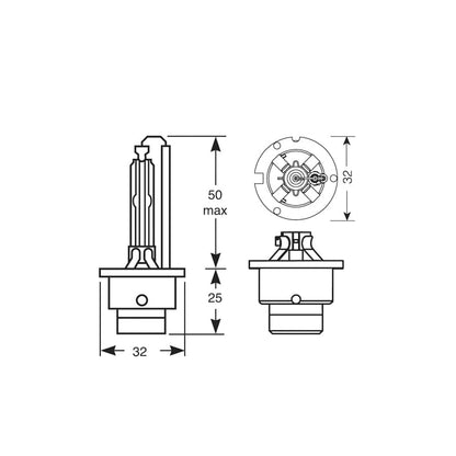 RING R42402 42V 35W D4S (Projection) Gas Discharge Bulb | ML Performance