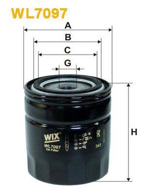 WIX Filters WL7097 Oil Filter