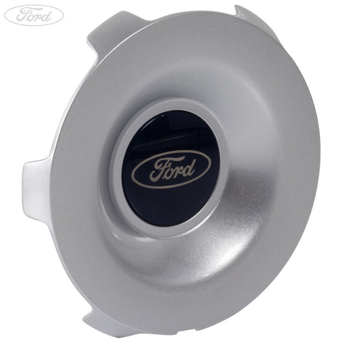 GENUINE FORD 1326508 FOCUS C-MAX 18" ALLOY WHEEL CENTRE CAP SILVER 2004-2008 | ML Performance UK