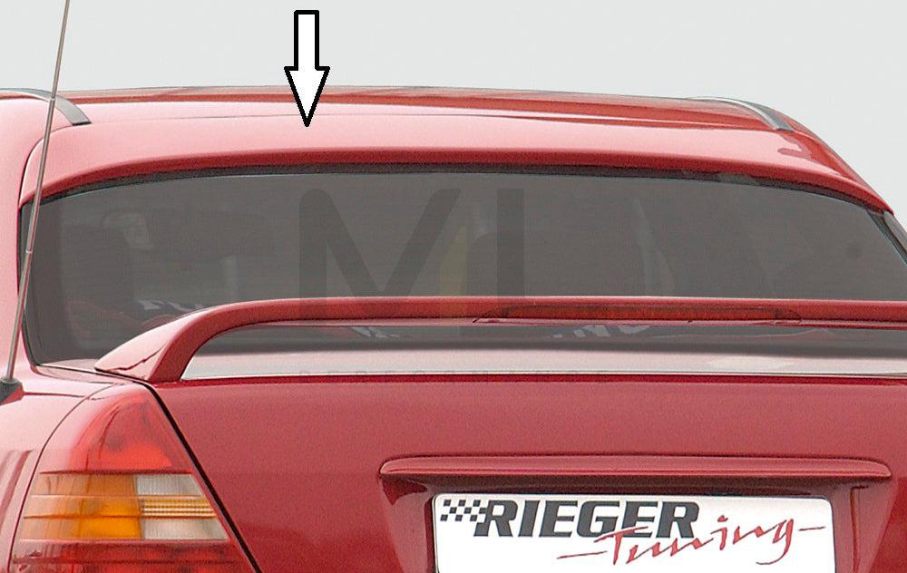 Rieger 00025020 Mercedes-Benz W202 C-Class Rear Window Cover 1 | ML Performance UK Car Parts