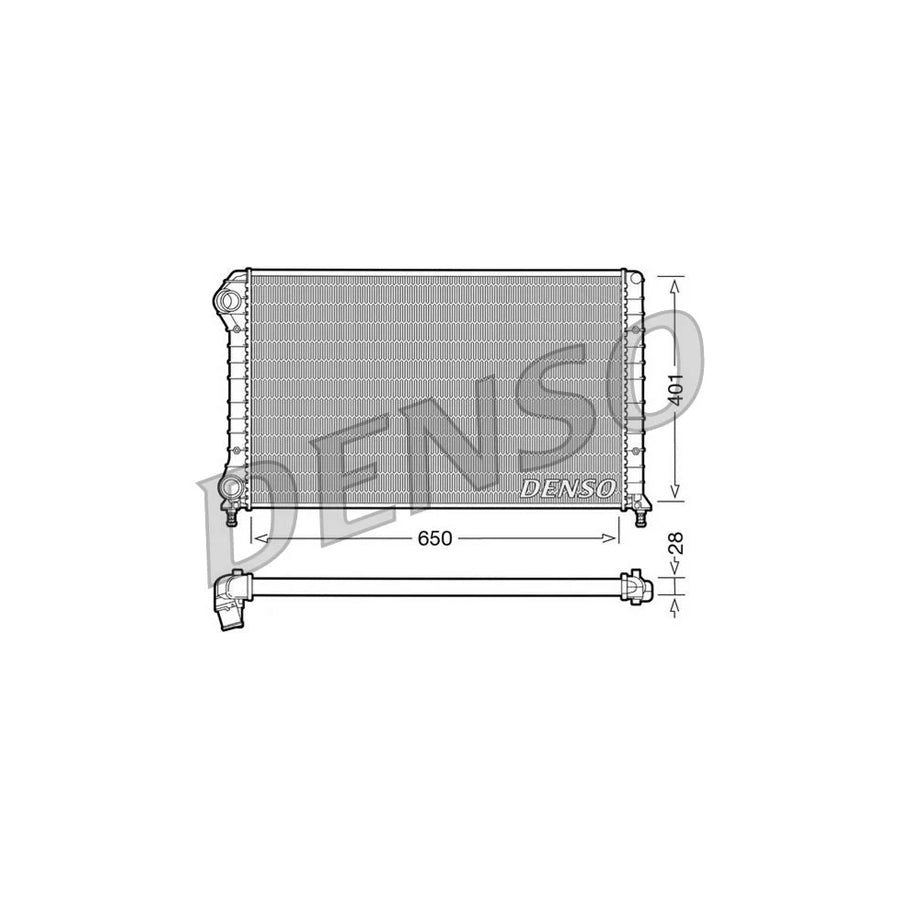 Denso DRM09061 Drm09061 Engine Radiator For Fiat Doblo | ML Performance UK