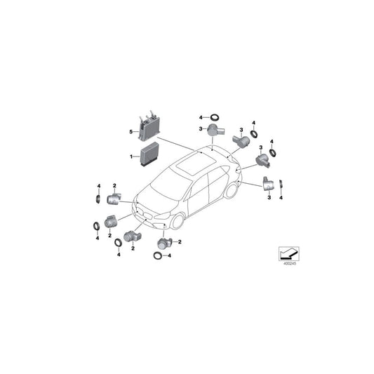 Genuine BMW Mini 66209306408 F56 Holder (Inc. 216d, Cooper D & Cooper SD ALL4) | ML Performance UK Car Parts