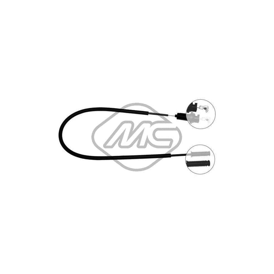 Metalcaucho 82591 Throttle Cable for OPEL VECTRA | ML Performance UK Car Parts