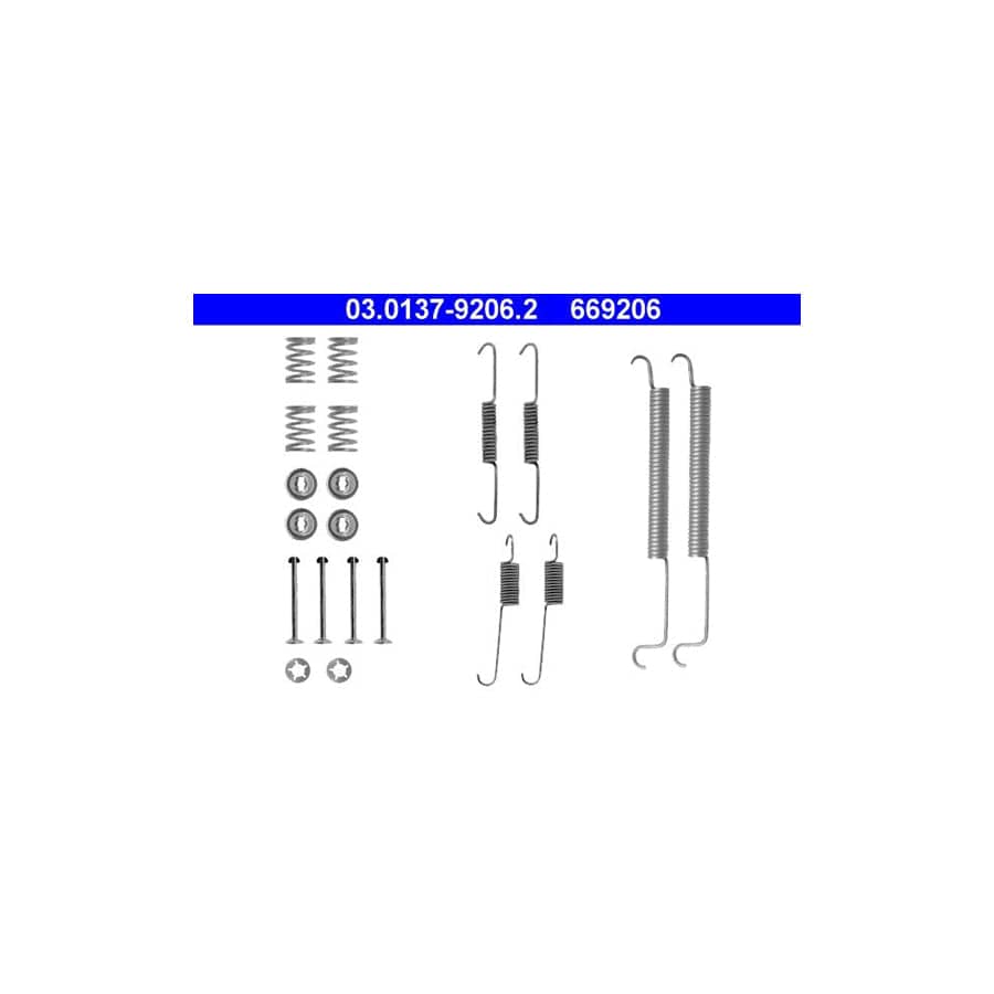 ATE 03.0137-9206.2 Accessory Kit, Brake Shoes for RENAULT Espace III (JE) | ML Performance UK Car Parts