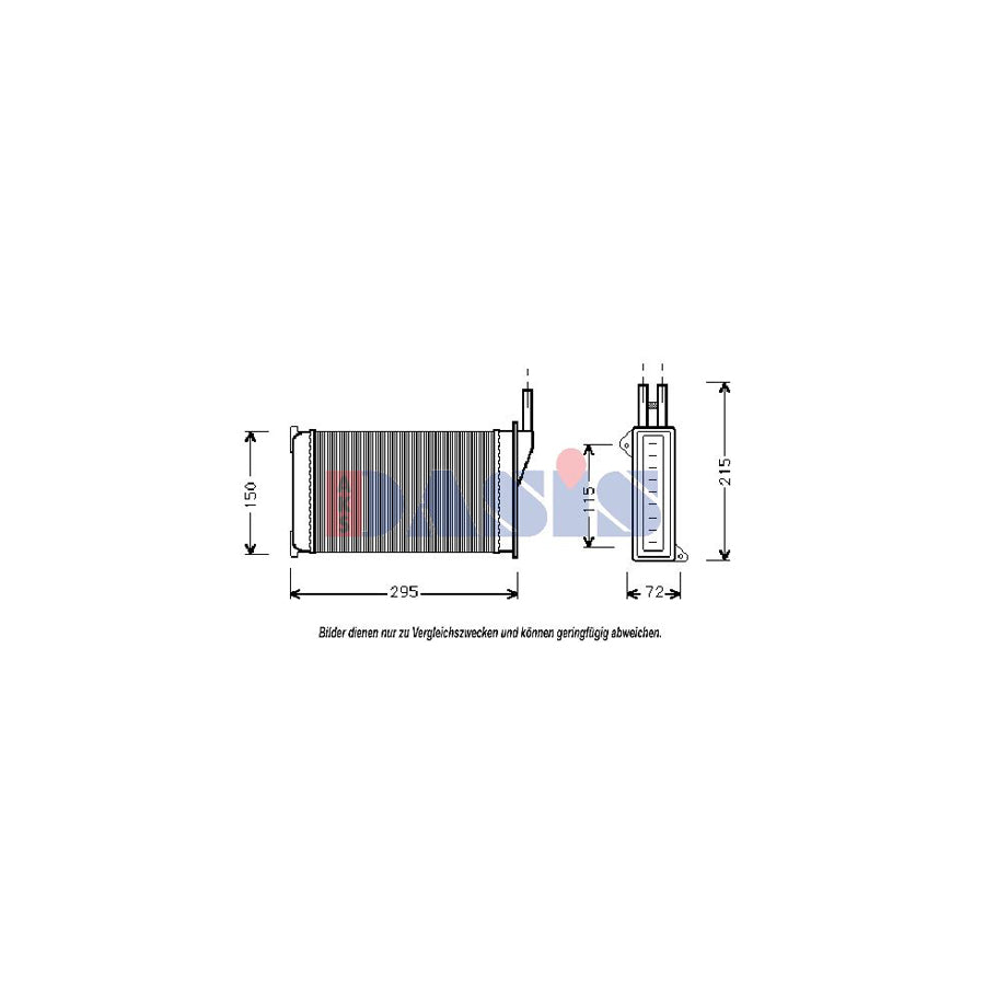 AKS Dasis 099014N Heater Matrix | ML Performance UK