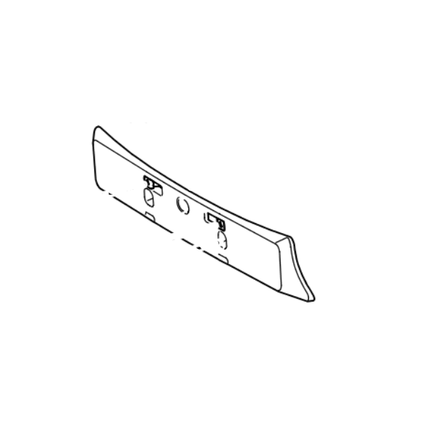 Genuine Lexus 52114-11030 LC Number Plate Bracket