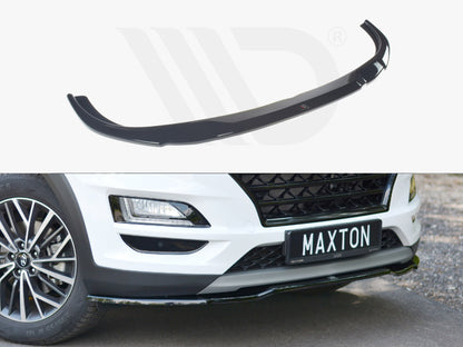 Maxton Design HY-TU-3F-FD2T Front Splitter V.2 Hyundai Tucson MK3 Facelift (2018-up) | ML Performance UK Car Parts