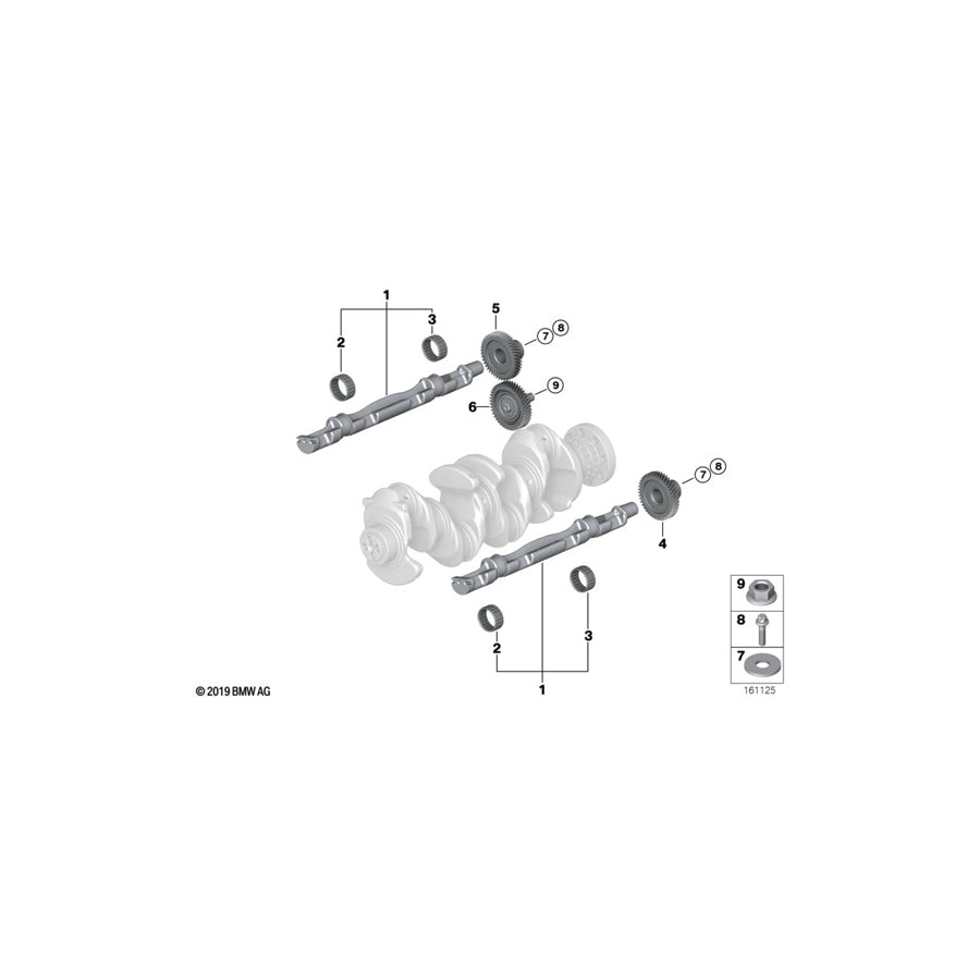 Genuine BMW 11277802576 F32 E60 Gear Wheel (Inc. 320dX, 116d & 218dX) | ML Performance UK Car Parts