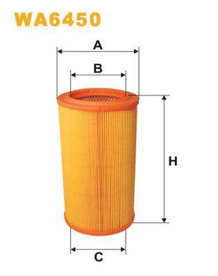 WIX Filters WA6450 Air Filter