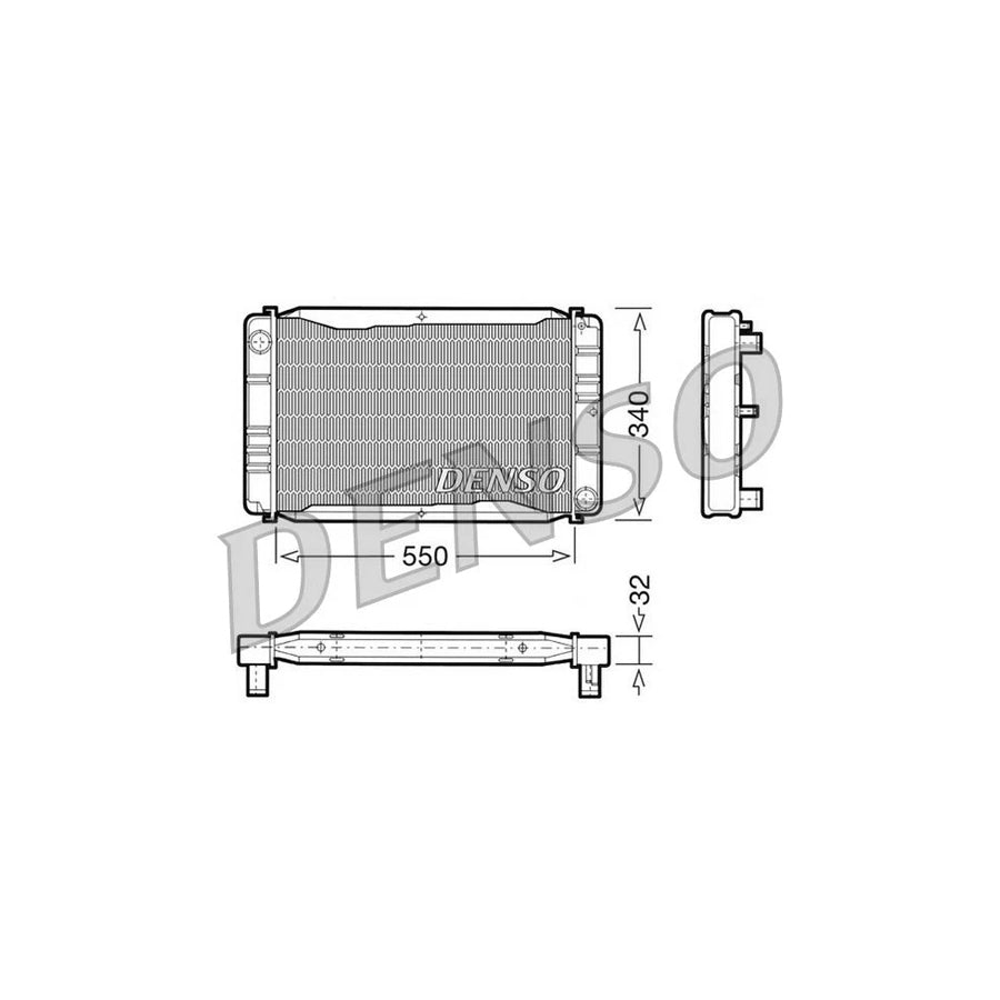 Denso DRM33011 Drm33011 Engine Radiator For Volvo 340-360 | ML Performance UK