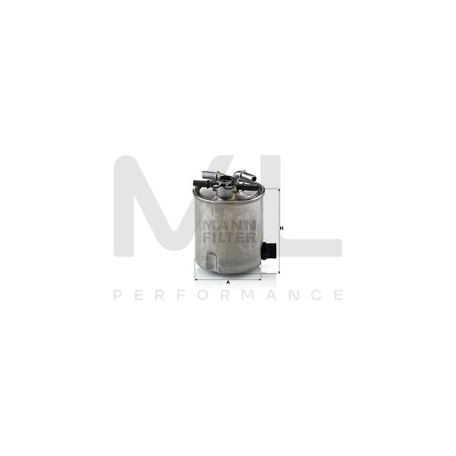 MANN-FILTER WK 9007 Fuel filter In-Line Filter | ML Performance Car Parts