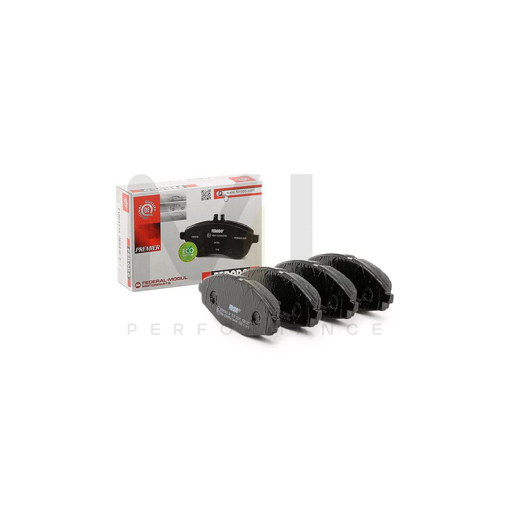 Ferodo Premier Eco Friction Fdb1067 Brake Pad Set Prepared For Wear Indicator, With Piston Clip, Without Accessories | ML Performance Car Parts