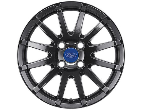 GENUINE FORD 1505627 FUSION FIESTA MK6 16" ALLOY WHEEL 12 SPOKE BLACK 2002-2008 | ML Performance UK