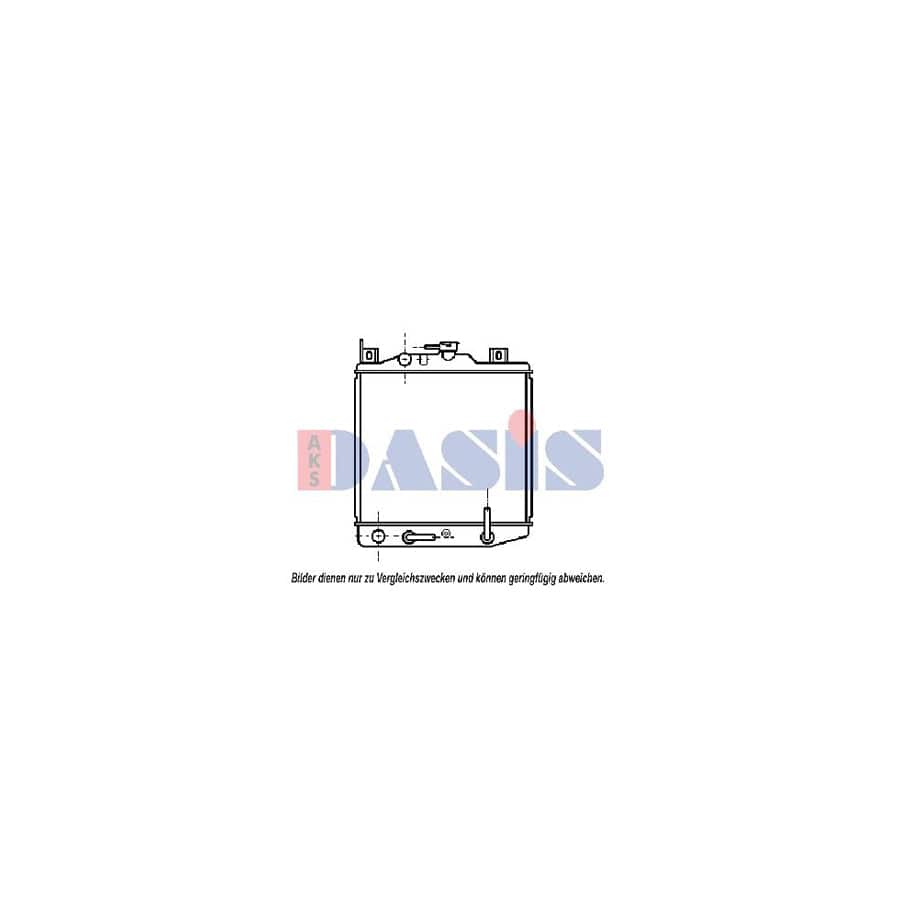 AKS Dasis 320330N Engine Radiator For Suzuki Swift II Hatchback (Ea, Ma) | ML Performance UK